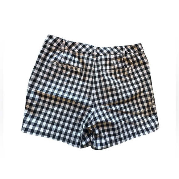 Talbots Women’s Black Checker Gingham The Perfect Short Size 6 Preppy - Picture 7 of 7